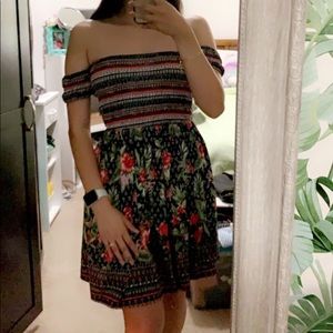 Tropical Floral Dress